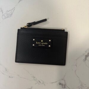 Black Kate Spade Leather Wallet